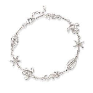 Ross-Simons sea life anklet